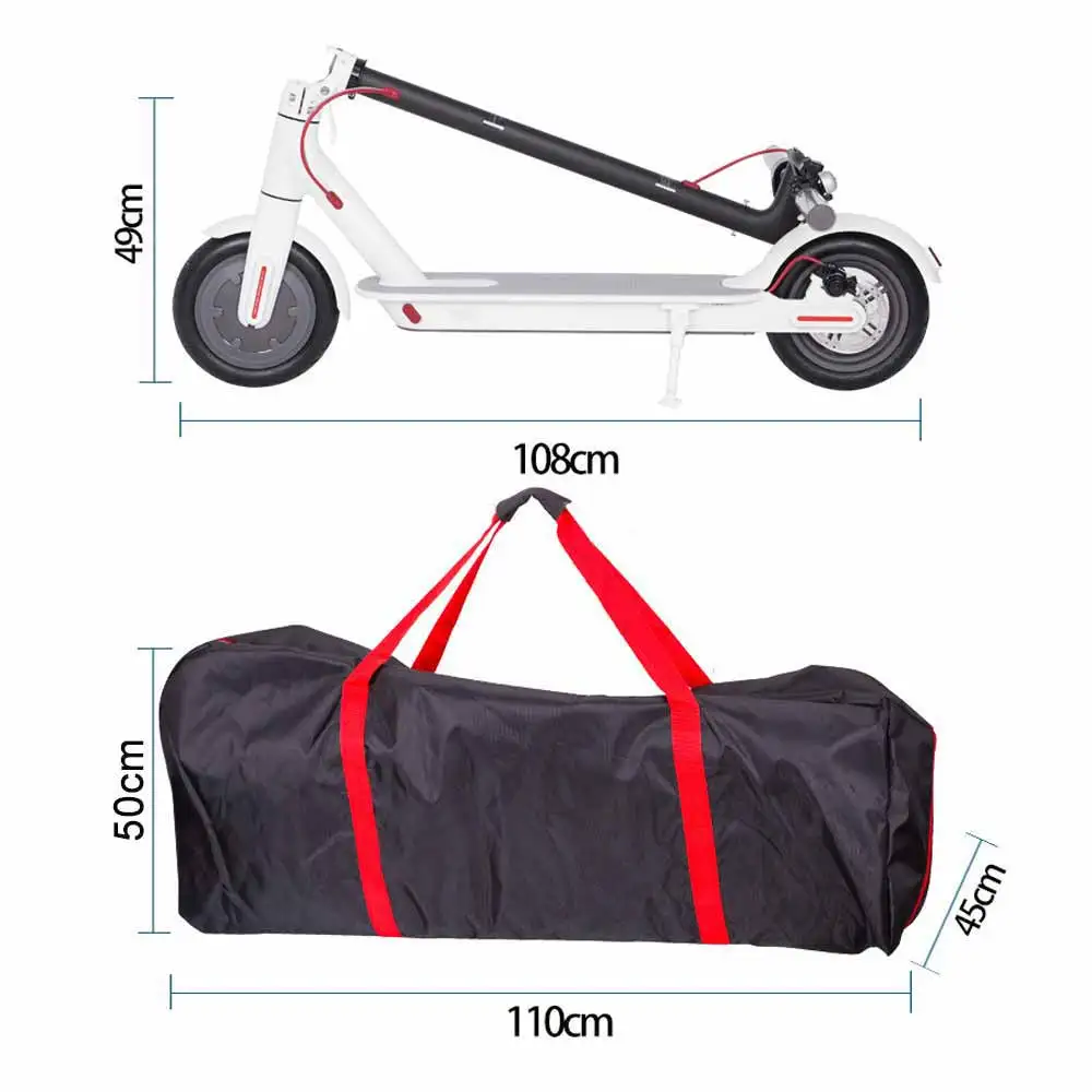 

Electric Scooter Carrying Bag Foldable Waterproof Portable Travel Storage Bag For M365/Ninebot No. 9 ES Electric Scooter