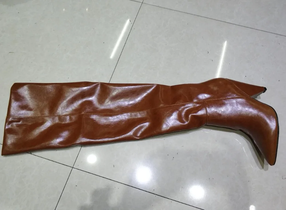 Arden Furtado/Коллекция года; сезон весна-осень-зима; обувь на КОНУСНОМ каблуке; Цвет зеленый, коричневый; модная женская обувь со складками; сапоги до колена; женская обувь на высоком каблуке