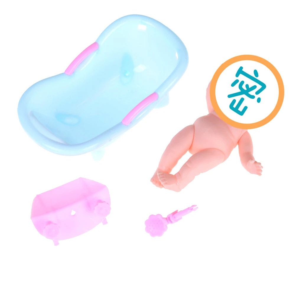 Кукольный домик ванна аксессуары для ванной Детская с набор Келли Детские