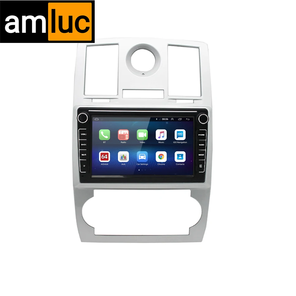 Автомагнитола для Chrysler 300C 2005 2006 2007 мультимедийный видеоплеер на Android DVD стерео