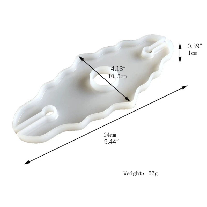 

3 Pcs/Set Crystal Epoxy Resin Mold Coaster Casting Silicone Mould DIY Crafts Jewelry Making Tools