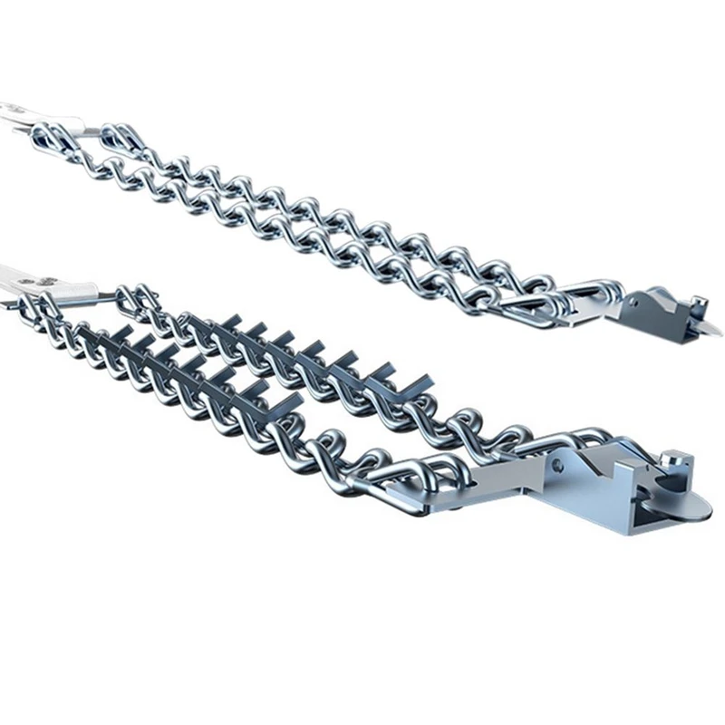 

Car Snow Chain Anti-Skid Wear-Resistant Bold Manganese Steel Ice-Breaking Nails for Winter Snow Muddy Road Type