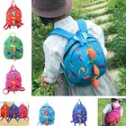 Детский рюкзак с милым рисунком из мультфильма Мой маленький динозавр функция 