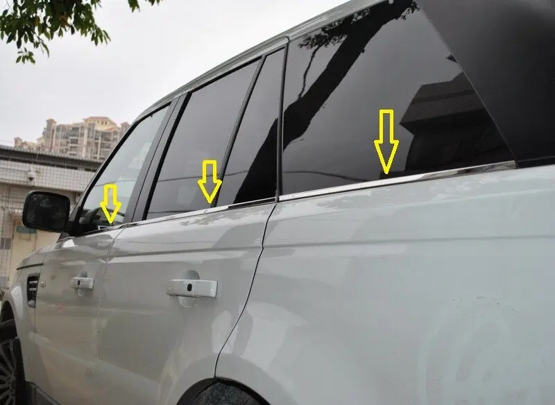 С. Сталь под окном хромированная отделка подоконник комплект для Land Rover Range Rover Sport 2006-2012