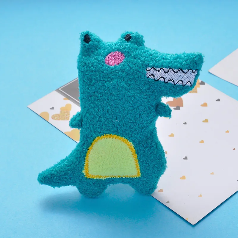 Милый креативный мультфильм крокодил плюшевая брошь одежда сумки аксессуары с