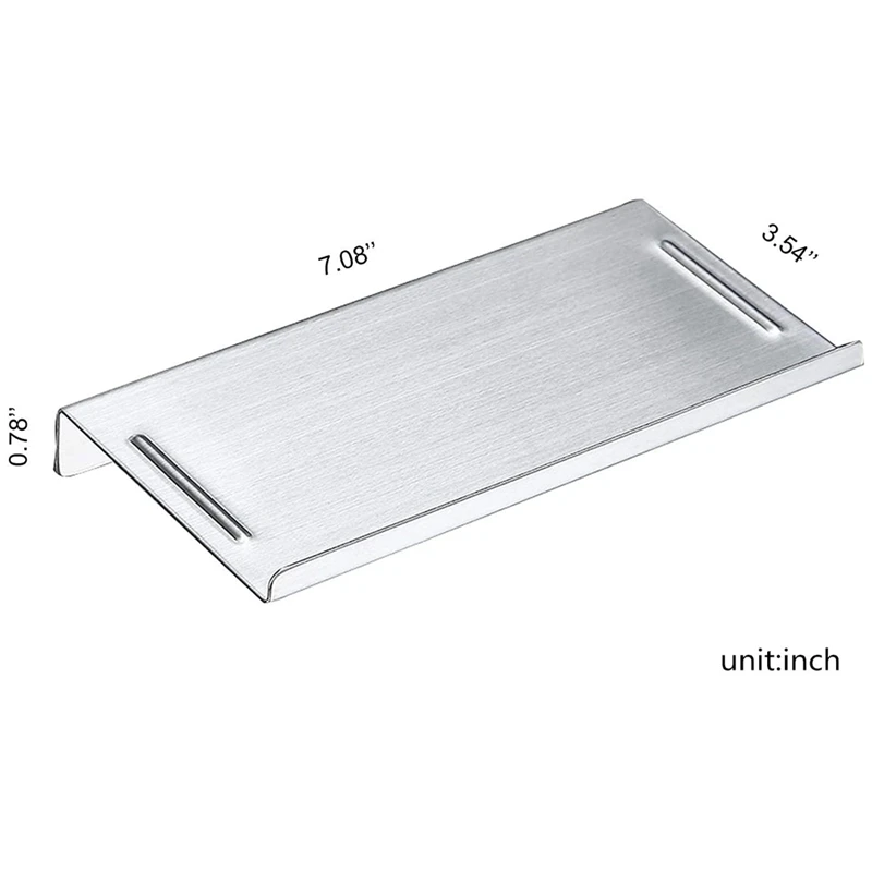 Wall Mounted Carbon Steel Bathroom Toilet Phone Holder Shelf, Toilet Paper Holder Paper Roll Holder for Bathroom