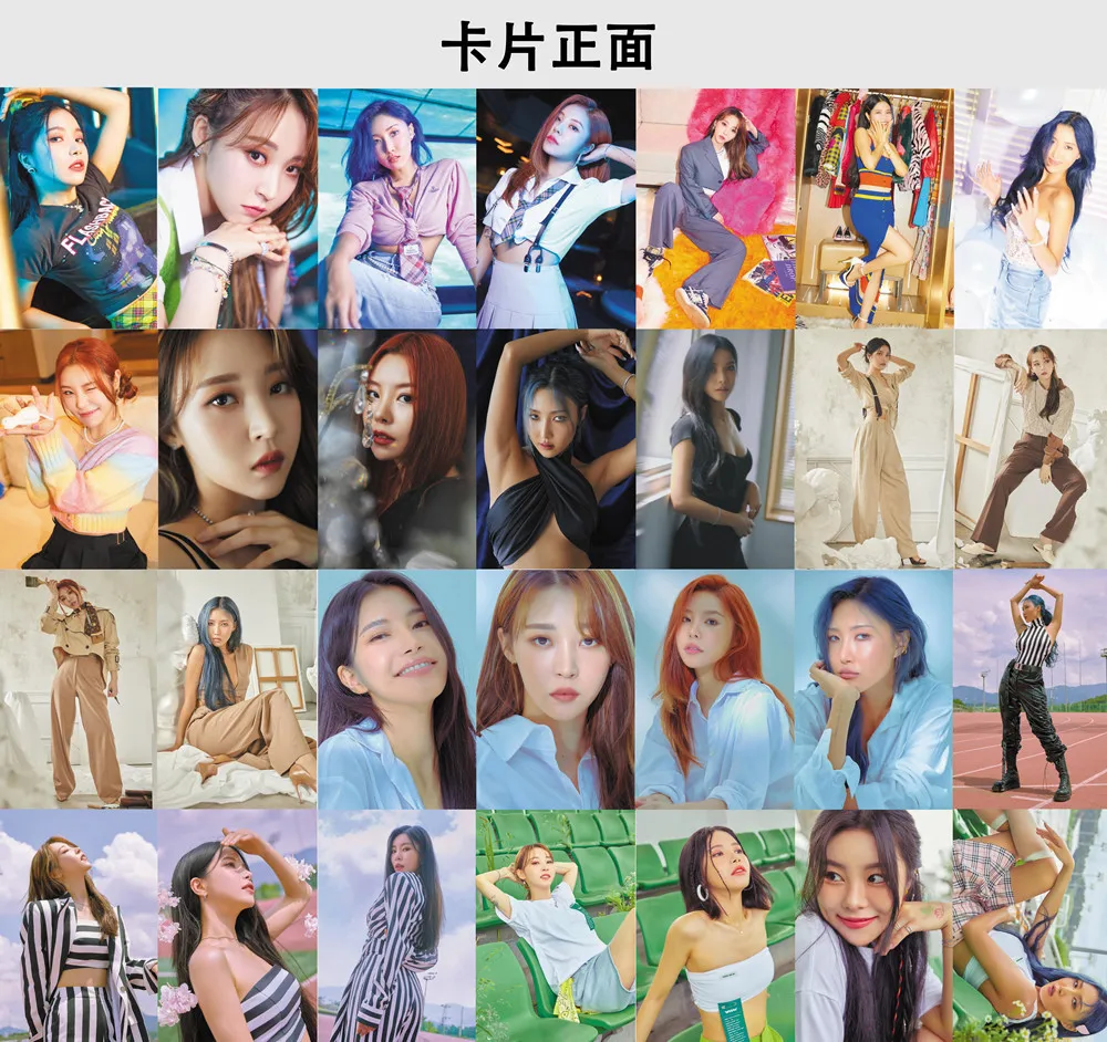 55 шт./компл. Kpop Mamamoo Lomo карточки новый альбом I SAY : MAMAMOO лучшие фотокарточки для