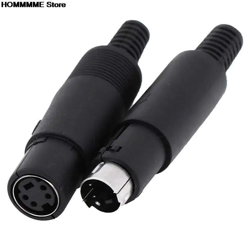 3/4/5/6/7/8 PIN Chassis Cable Mount 1Pc Male Female Mini DIN Plug Socket Connector | Обустройство дома