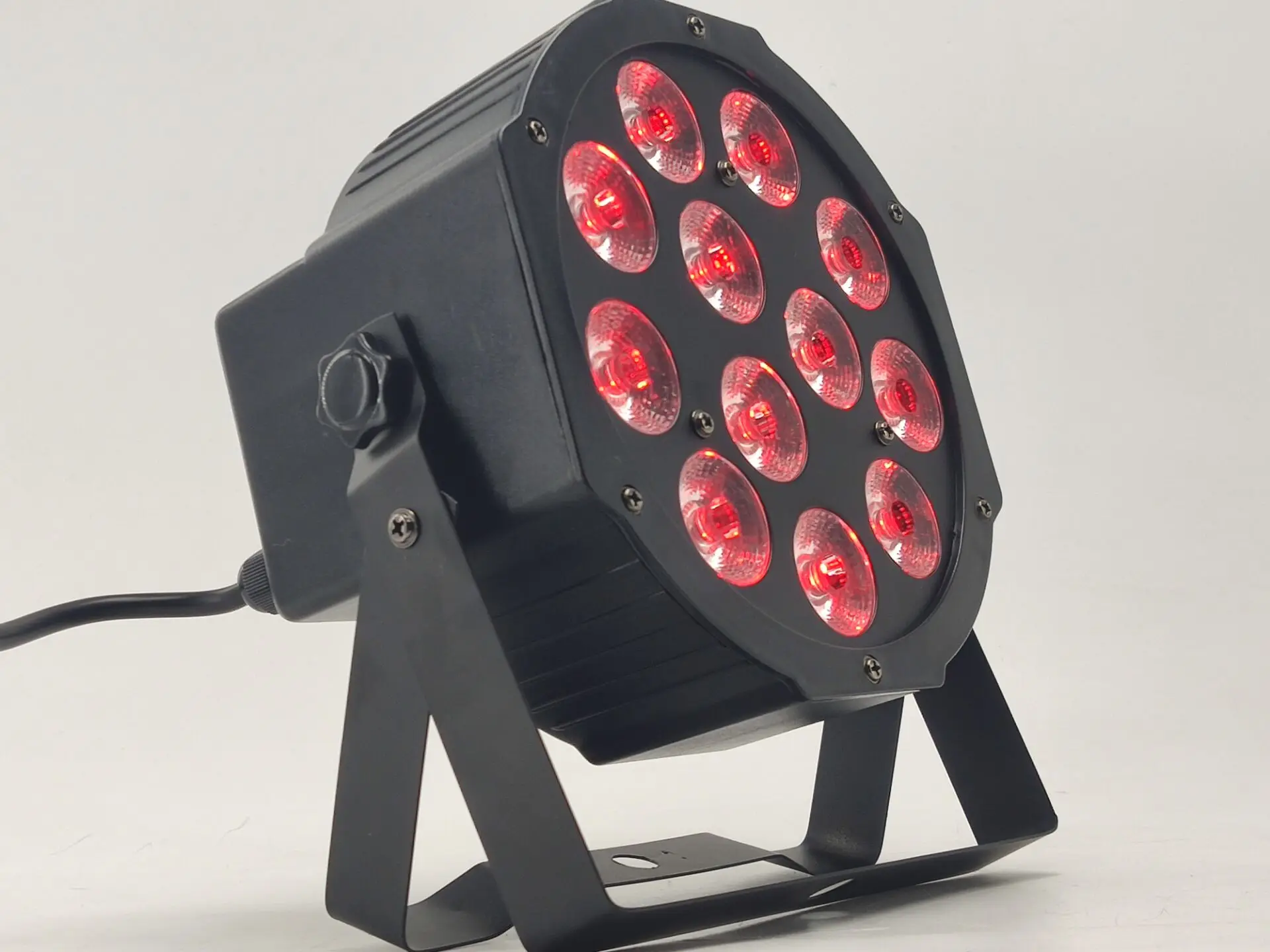 12X12W светодиодный Par Светильник led PAR прожектор RGB dmx512 Диско светильник