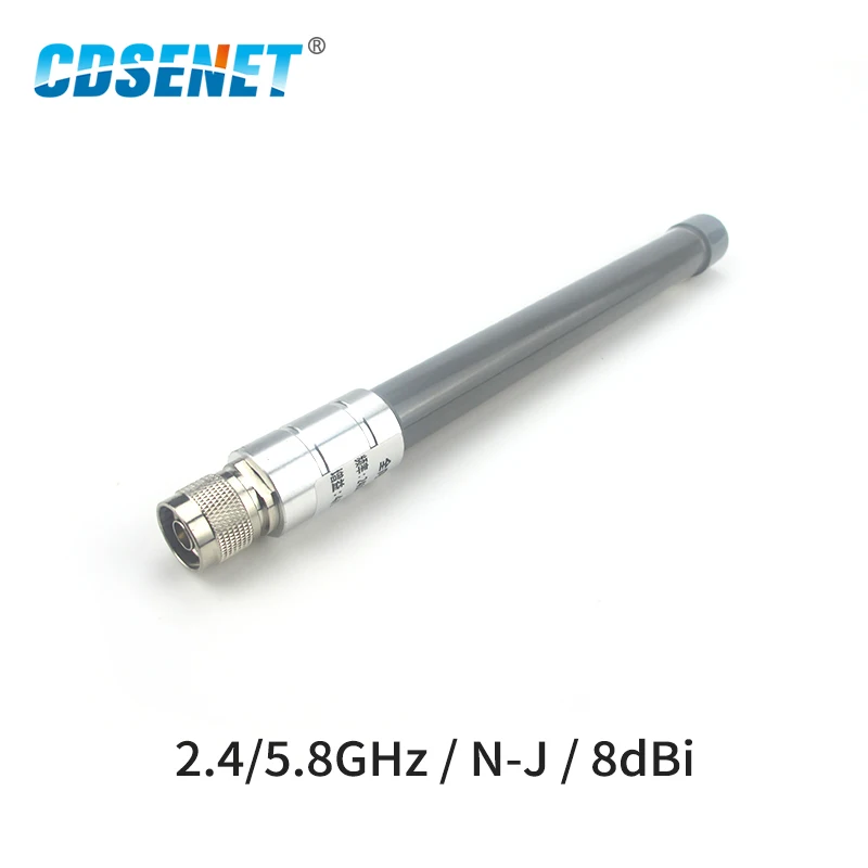 

5.8GHz High Gain 8dBi LTE Antenne 2.4GHz Outdoor N-J Connector Long Range Waterproof for Router Modem CDSENET TXWF-BLG-26