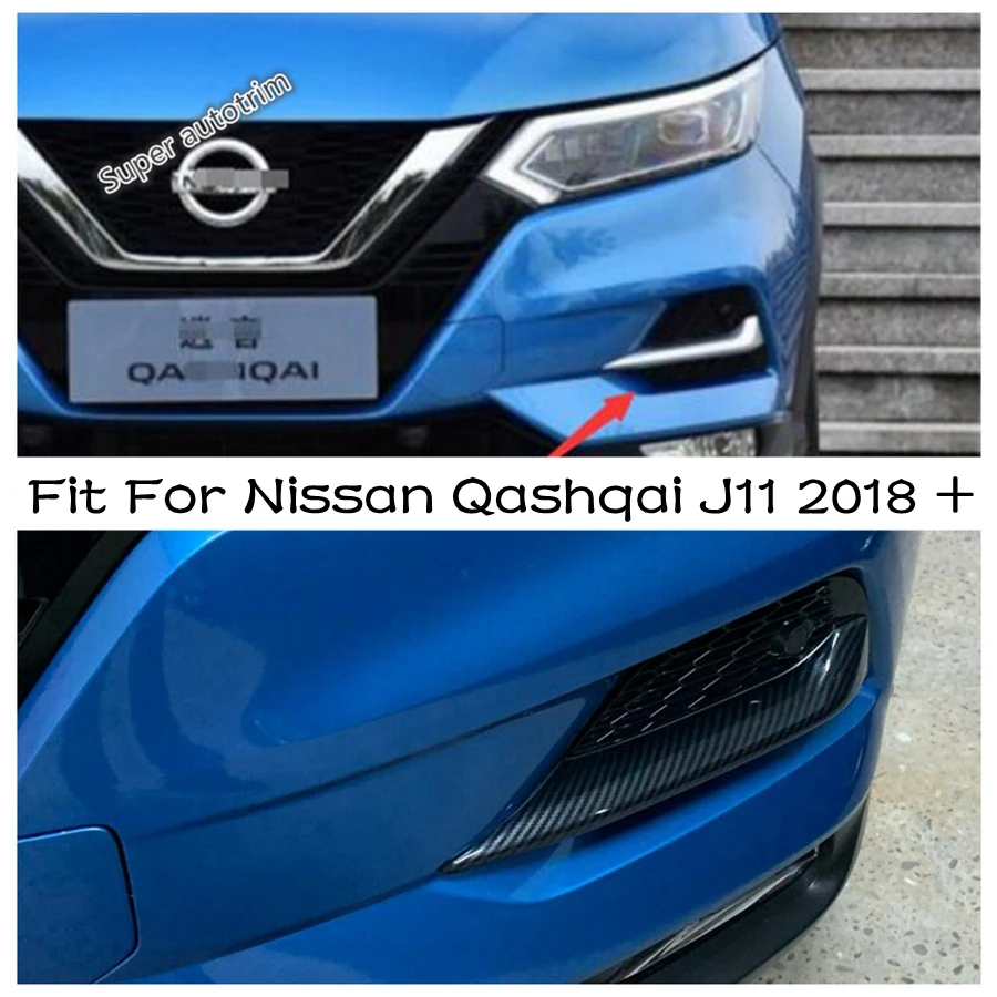 Передняя противотуманная фара Lapetus для век крышка бровей Накладка Nissan Qashqai J11 2018