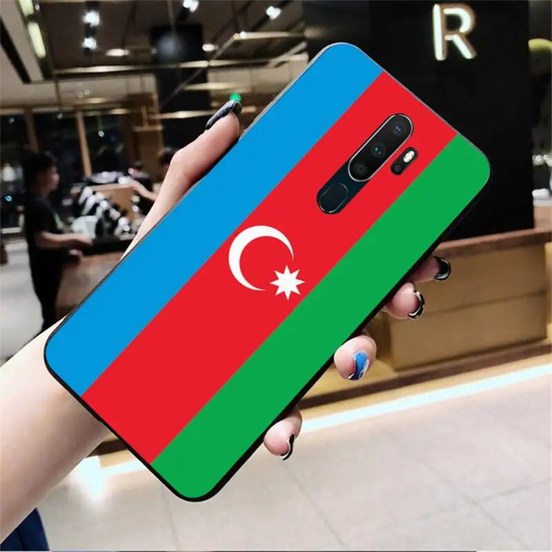 Чехол для телефона с рисунком флага azerbaian buta Oppo A5 A9 2020 Reno2 z Renoace 3pro Realme5Pro | Мобильные