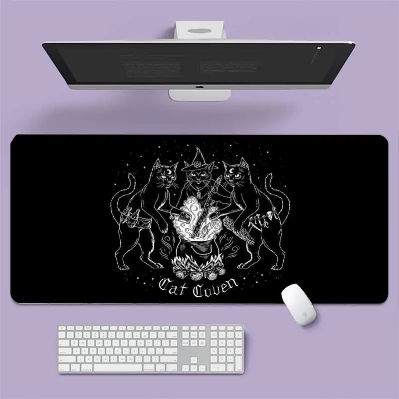 

Witches Moon Tarot Silicone Large/small Pad To Mouse Game Large Gaming Laptop XL Non-slip Rubber Office Computer Mouse Pad