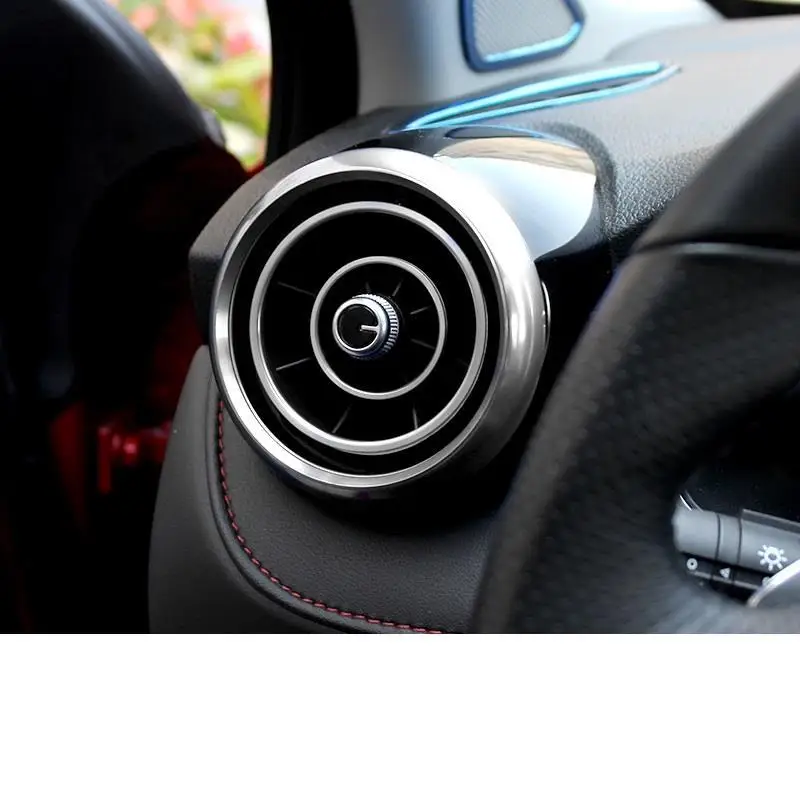 Выпускной кондиционер рулевое зажигание колес автомобильный хром декоративные