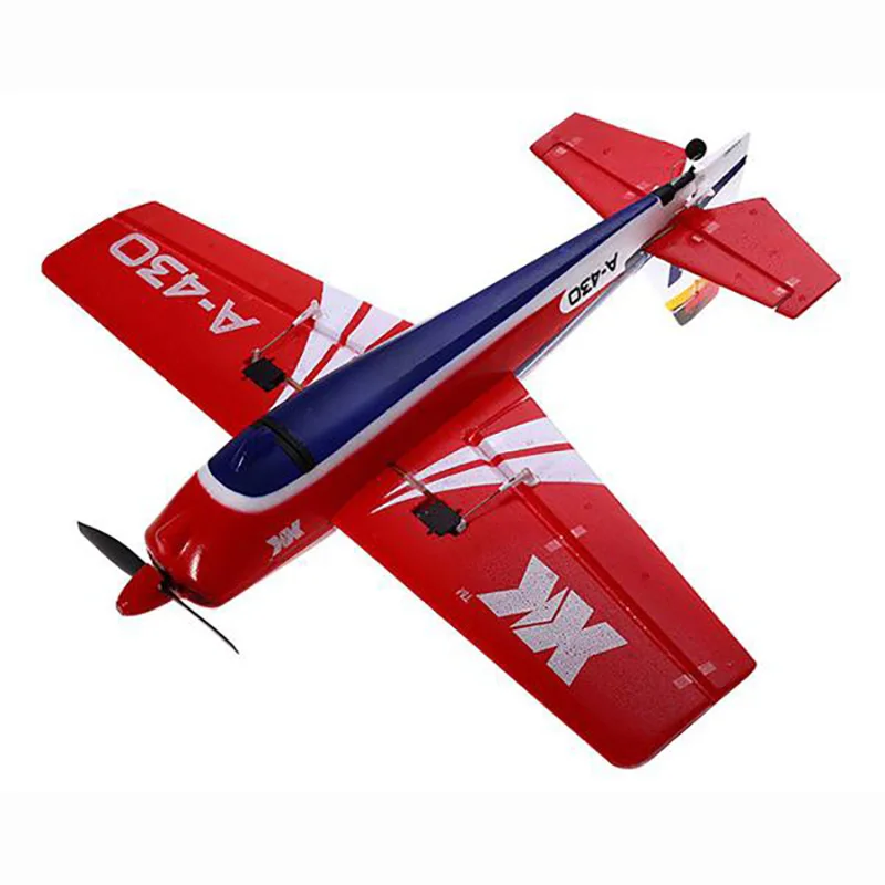 RC самолет XK A430 2.4G 5CH 3D6G система безщеточного двигателя совместимая с Futaba RTF - новинка 2020 года от RCTown.