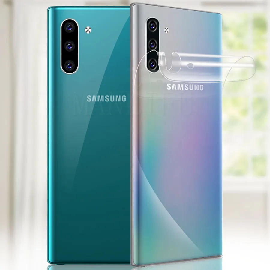 35D Передняя и задняя наклейка из ТПУ Гидрогелевая пленка для Samsung Galaxy Note 20 Ultra 5G