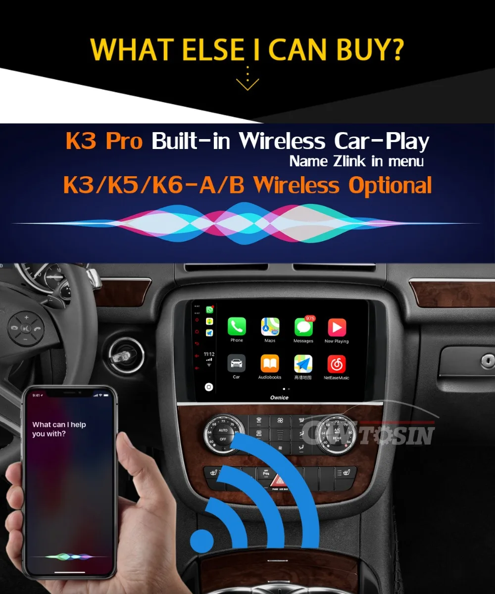 1Din 360 ° камера 4G LTE WiFi Android 9,0 4G+ 64G SPDIF DSP CarPlay автомобильный мультимедийный плеер для Mercedes Benz R Class W251 gps радио