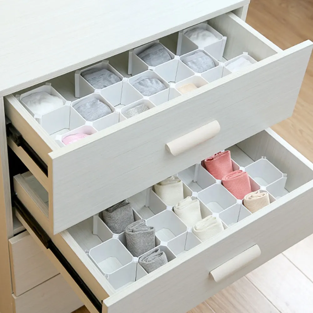 Пластиковый комод органайзер для шкафа разделители в шкафу перегородки предметы