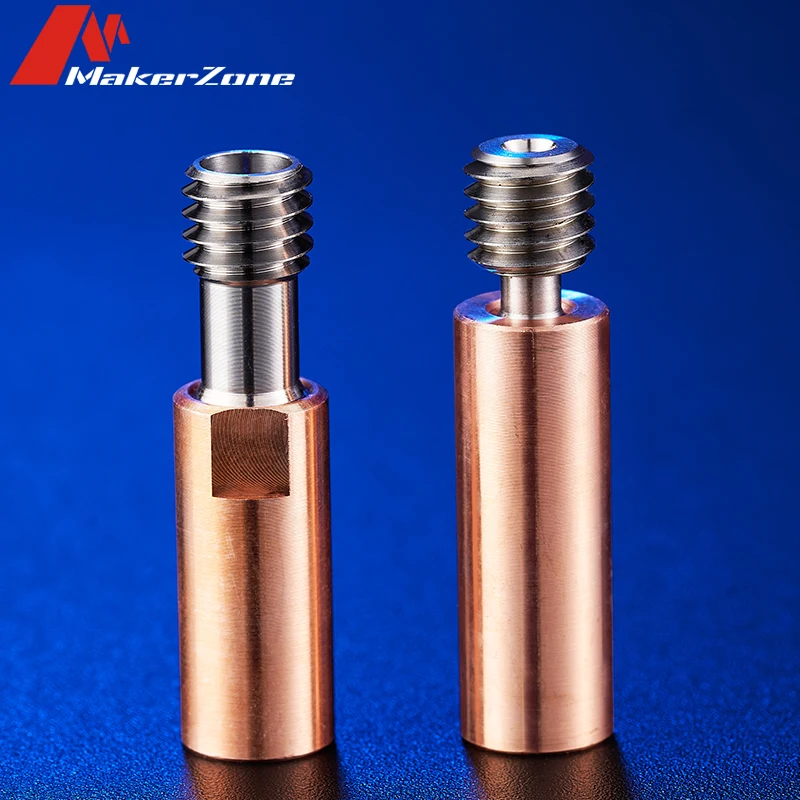 Полностью металлический NF CR10/CR10-Tcrazy Bi-Metal Heatbreak титановая медная Горловина для CR10
