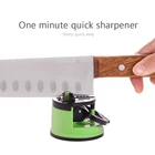 1 шт. точилка для ножей, инструмент для заточки, легко и безопасно затачивать кухонные ножи шеф-повара, присоска дамасской точилка для ножей