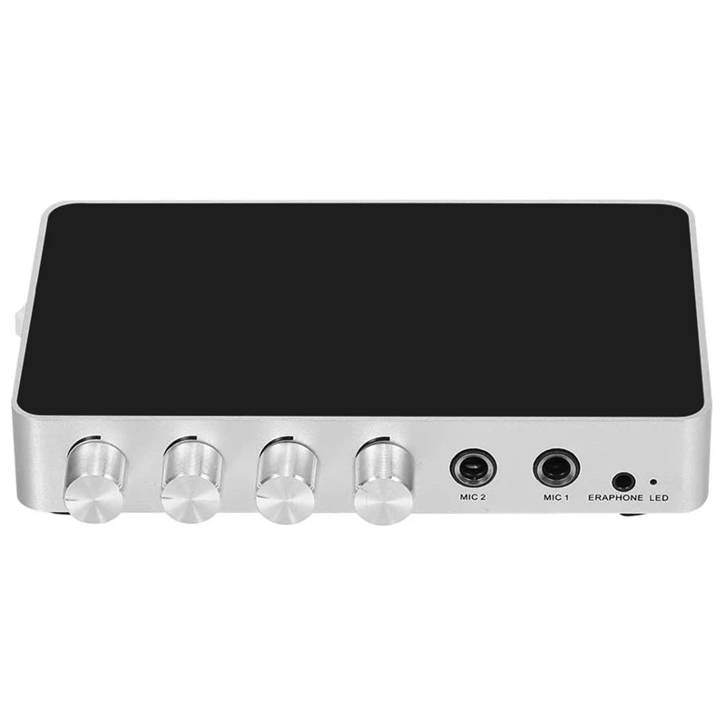 

Sound Mixer Karaoke Digital Echo Amplifier 4K/2K HDMI with Dual Mic