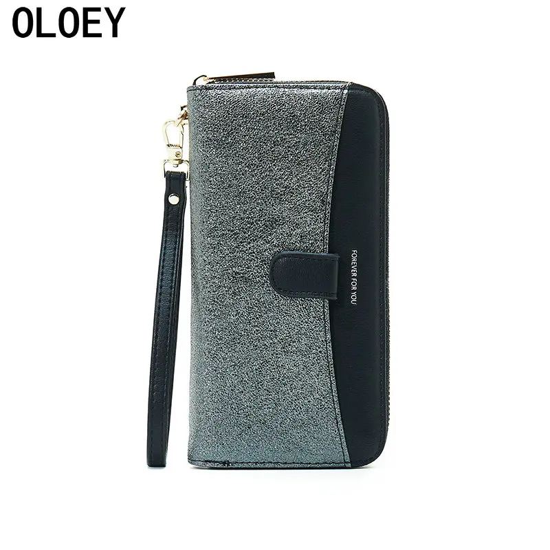 Женский кошелек OLOEY новинка 2019 Повседневный модный с блестками средней и длинной