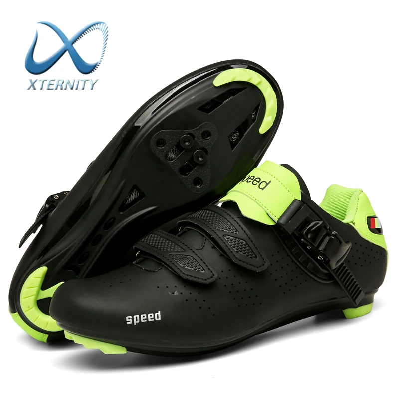 

2021 New Outdoor Mountain Bike Shoes Professional Athletic Bicycle Sneakers Cleat Flat Road Cycling Shoes MTB Bicycle Sneakers