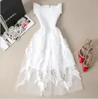 Женское Кружевное облегающее платье, новое летнее сексуальное элегантное эластичное белое черное платье в стиле ретро, вечернее платье для женщин