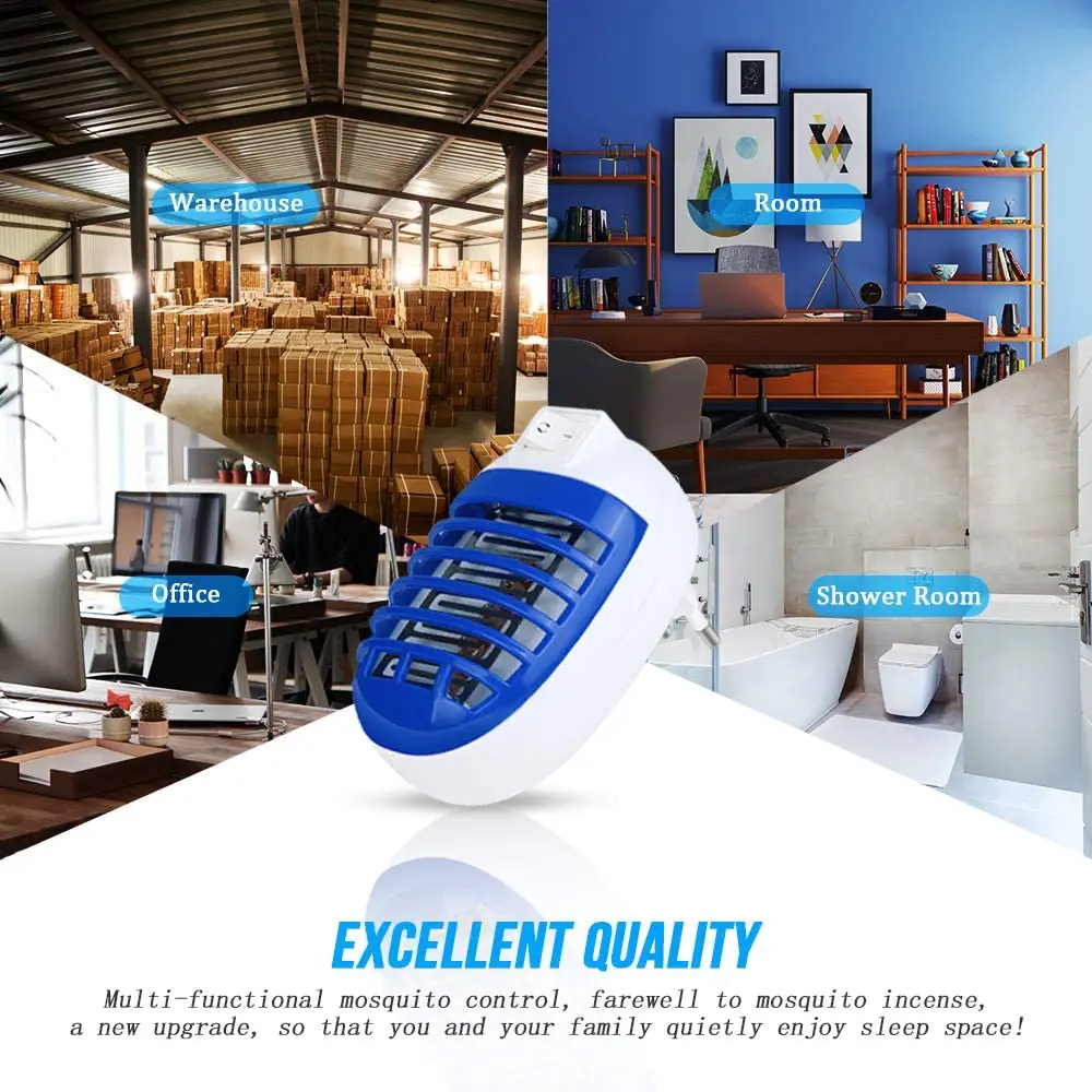 2 шт. Электронная ловушка для комаров|Лампа от насекомых| |