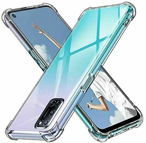 

Coque Antichoc For OPPO Find X3 Lite A15 A53 Reno 4 4Z 4 Pro 5G Protection Silicone