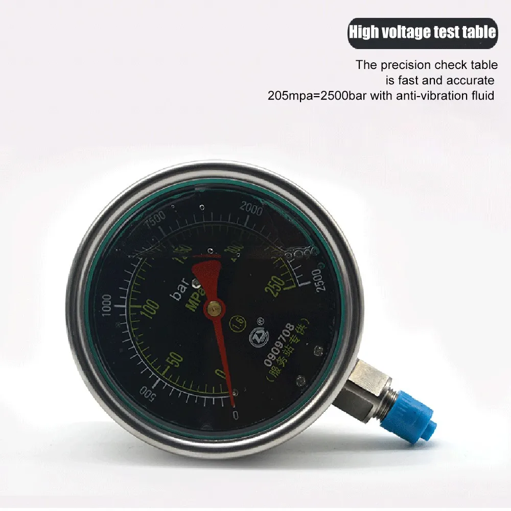 

.2500bar High Pressure Common Rail Pump Plunger Pressure Test Tool Set 250 Mpa Gasoline Pump Piston Test Kits Car Accessories