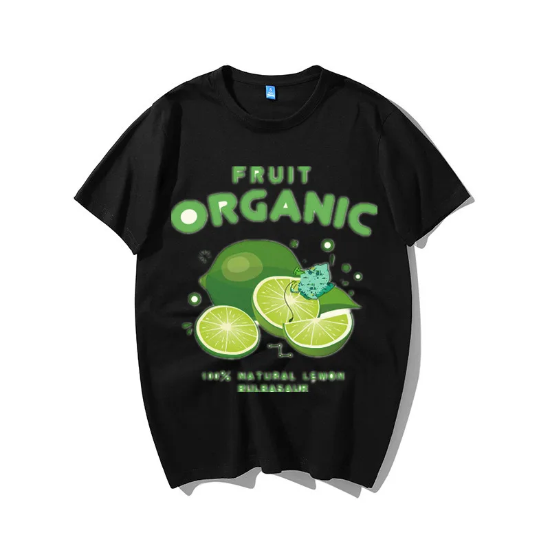 

Брендовая летняя футболка GODODOMAOYI для девочек, одежда с коротким рукавом и мультипликационным принтом фруктов, топы для подростков, одежда д...