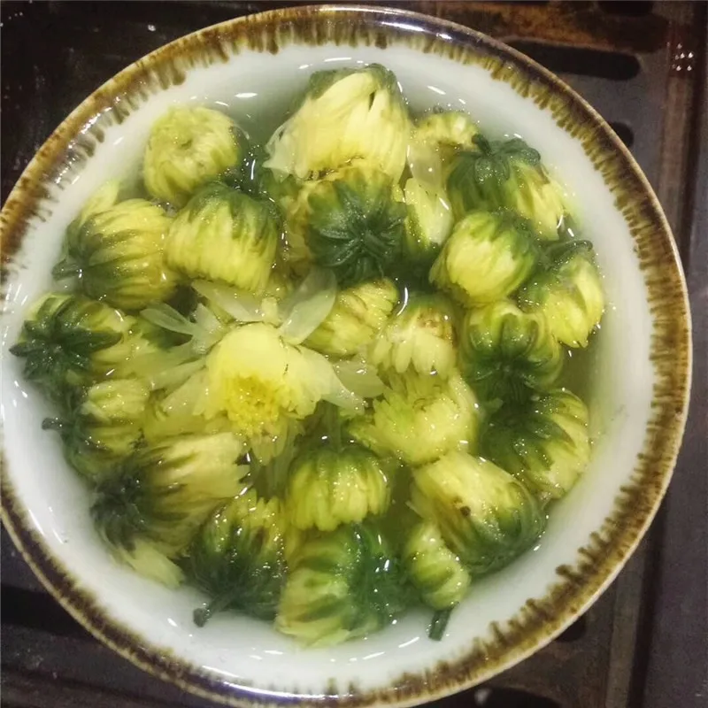 Кунг-фу китайский чай с цветами 2019 натуральный органический зеленый для