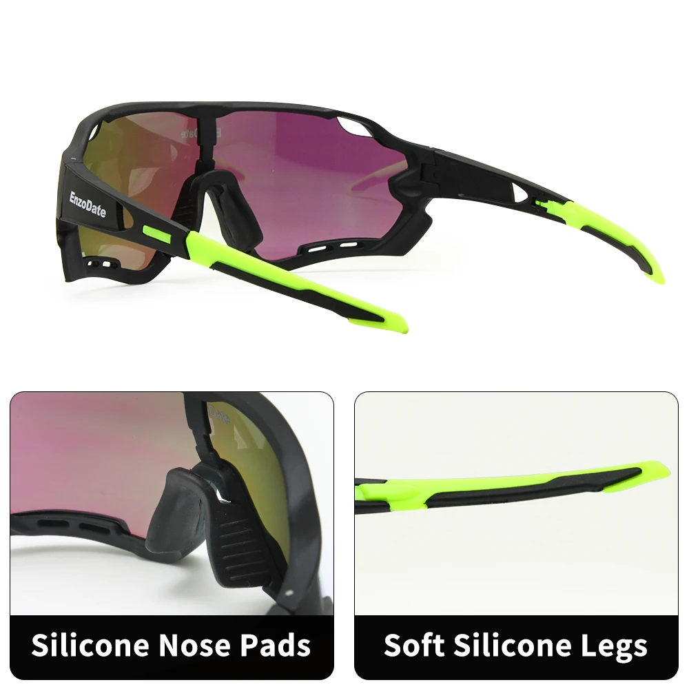 Солнцезащитные очки для велоспорта с 3 линзами | Спорт и развлечения