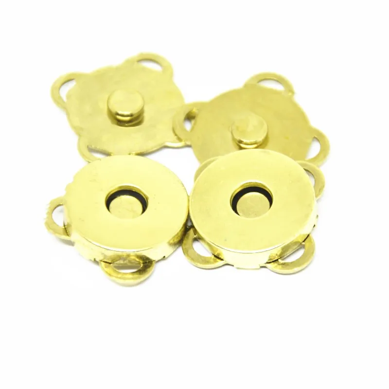 Новые 60 наборов металлические пряжки Магнитные защелки магнитные застежки