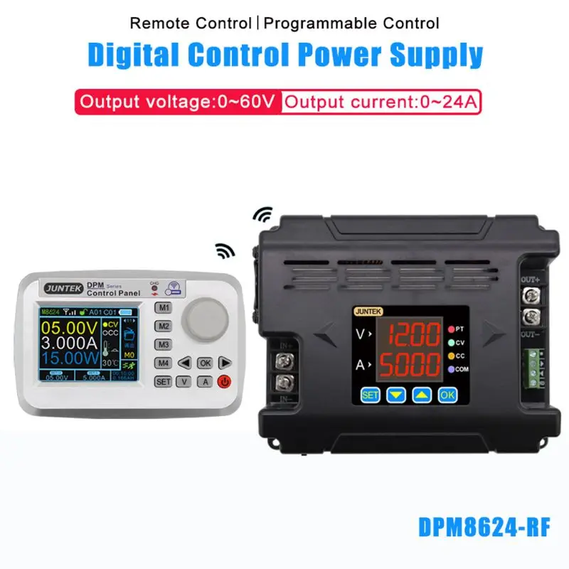 

DPM8624 Digital Remote Constant Current Buck Communication Power Supply DC-DC Step-down Voltage 60V 24A