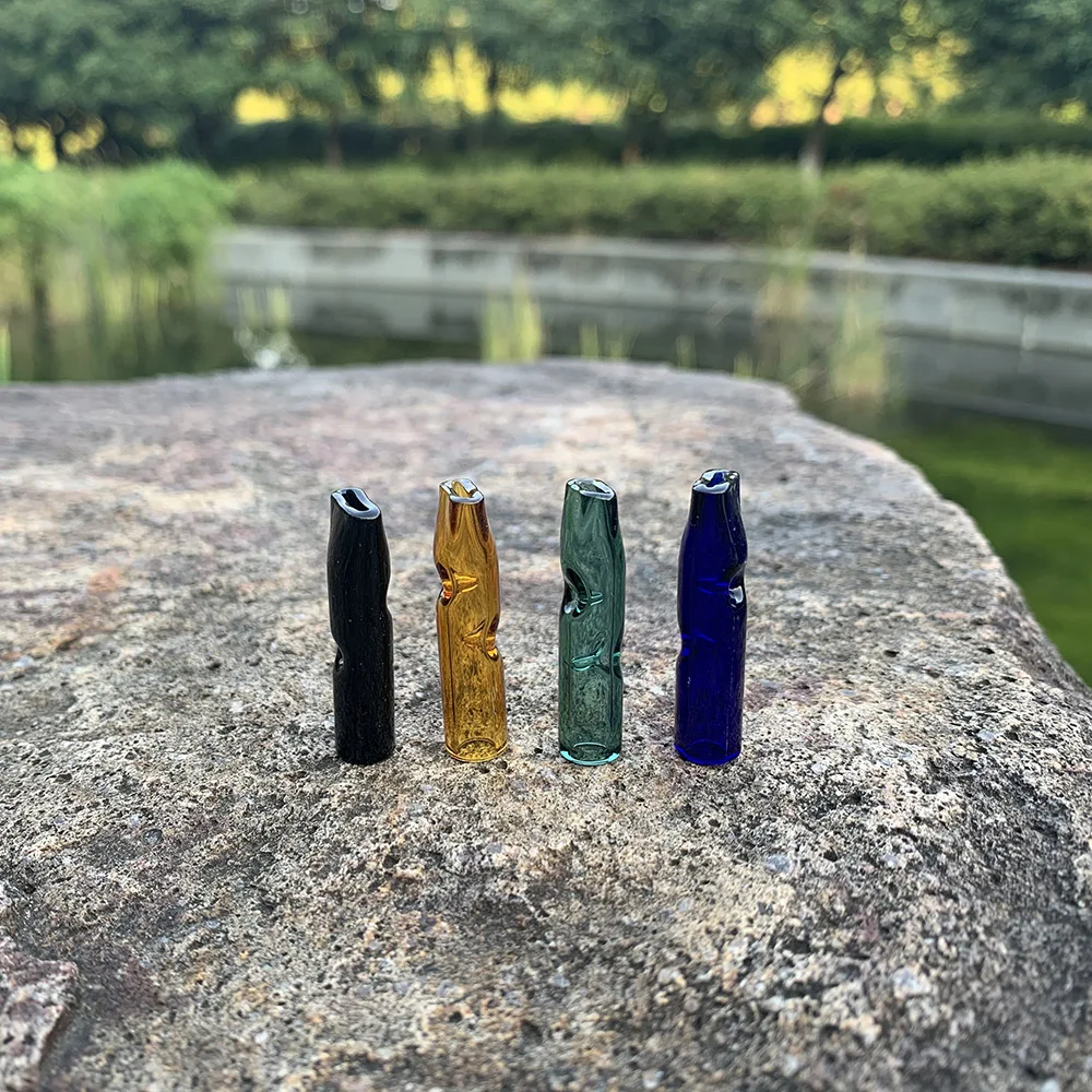 HORNET 5pcs Glass Reusable Paper Flat Rolling Filter Tips Mouth 36MM Hand Rolls Cigarette Holder Cone Maker | Дом и сад