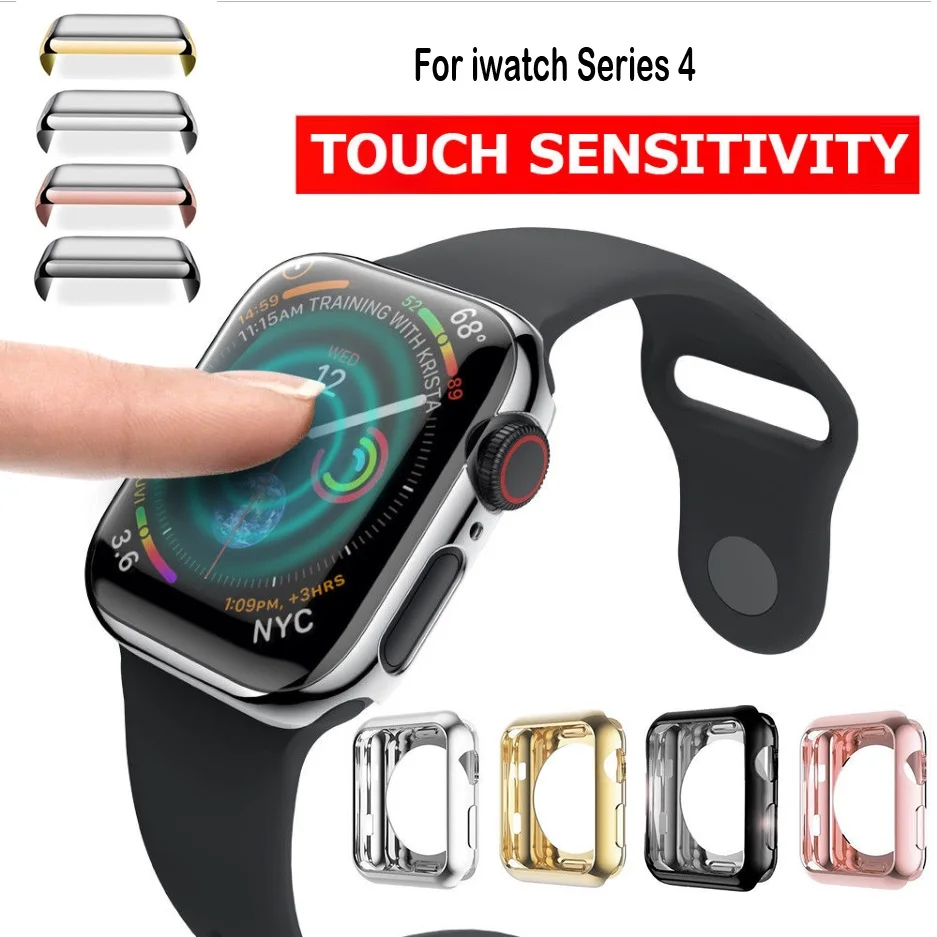 Для наручных часов iWatch 42/40/44 мм чехол для экрана защелкивающаяся крышка Обложка