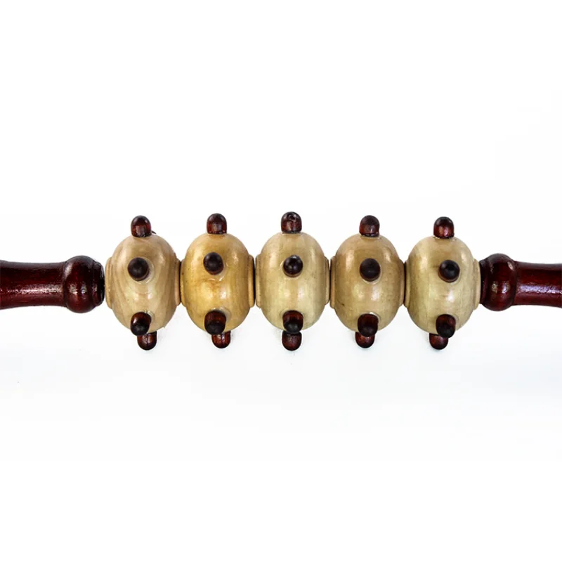 1 шт. деревянная Массажная палочка роликовый массажер инструмент для