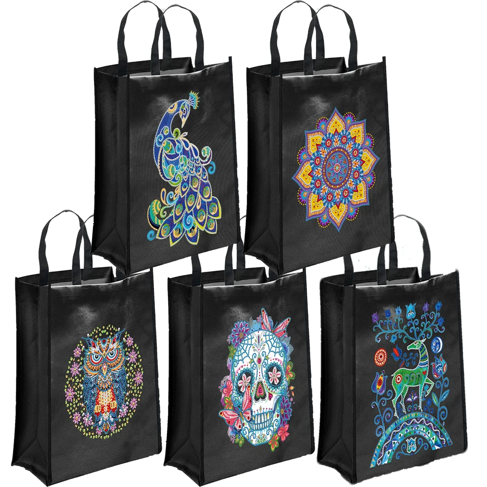 Светящаяся Сумка-тоут сделай сам для алмазной живописи многоразовая прочная