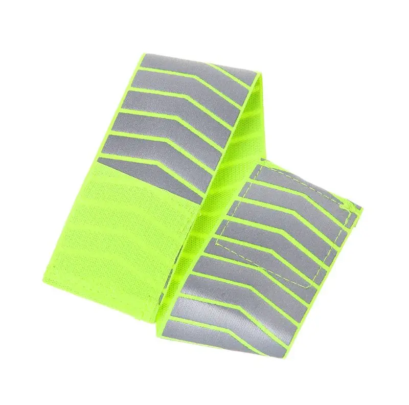 Running Fishing Cycling Reflective Strips Warning Bike Safety Bicycle Bind Pants Hand Leg Strap Tape | Спорт и развлечения