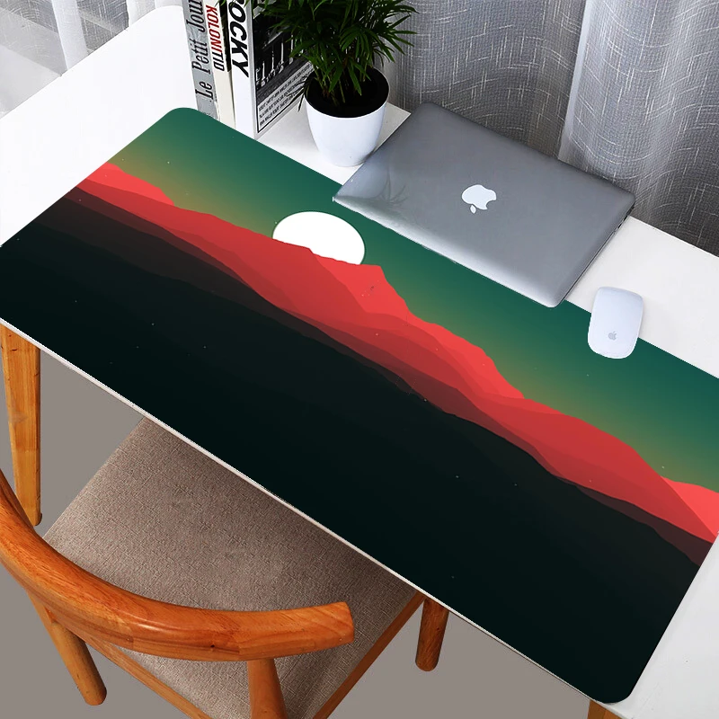 

Mouse Pad 4k Geometric Landscape Unique Design Large Extended Gaming Pad Basic Mousepad Keyboard Mat Mouse Pad For LOL CSGO