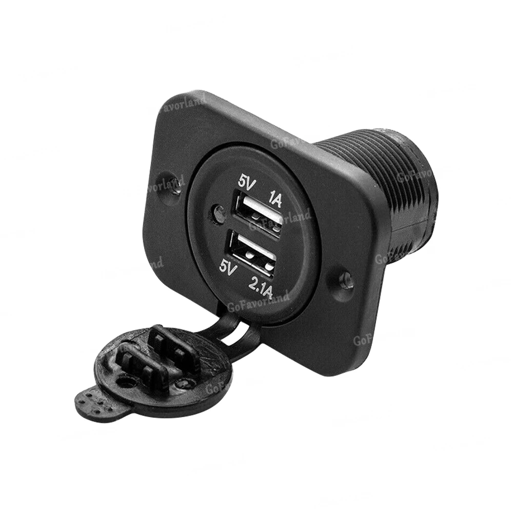 3 1 А двойной USB порт зарядное устройство для телефона розетка прикуривателя 12 В/24