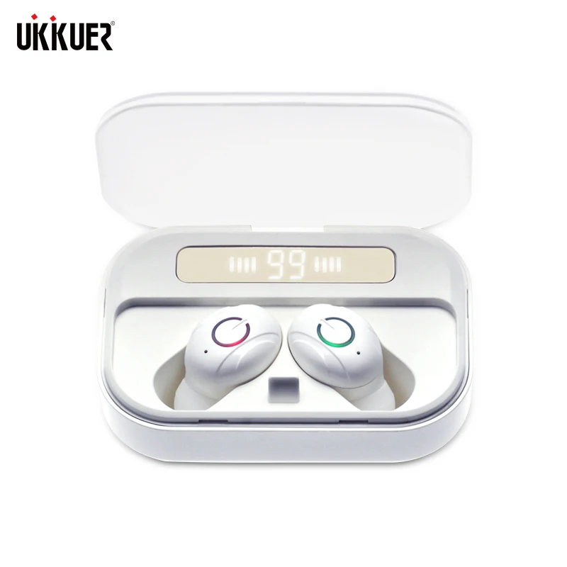 Ture Беспроводные стерео Bluetooth наушники с микрофоном дисплей питания музыкальная