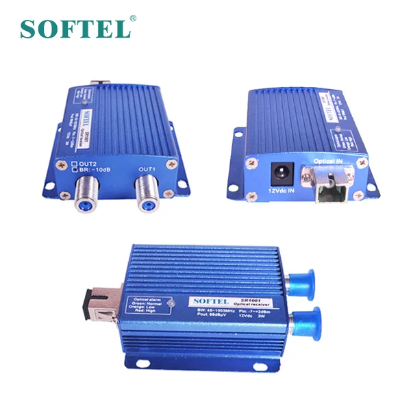 

Softel 45-1000 МГц принимает оптический узел усилителя GaAs Mini CATV
