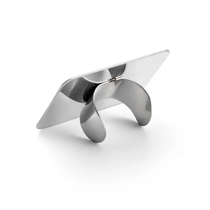 Смеситель для макияжа из нержавеющей стали на палец смесительная пластина