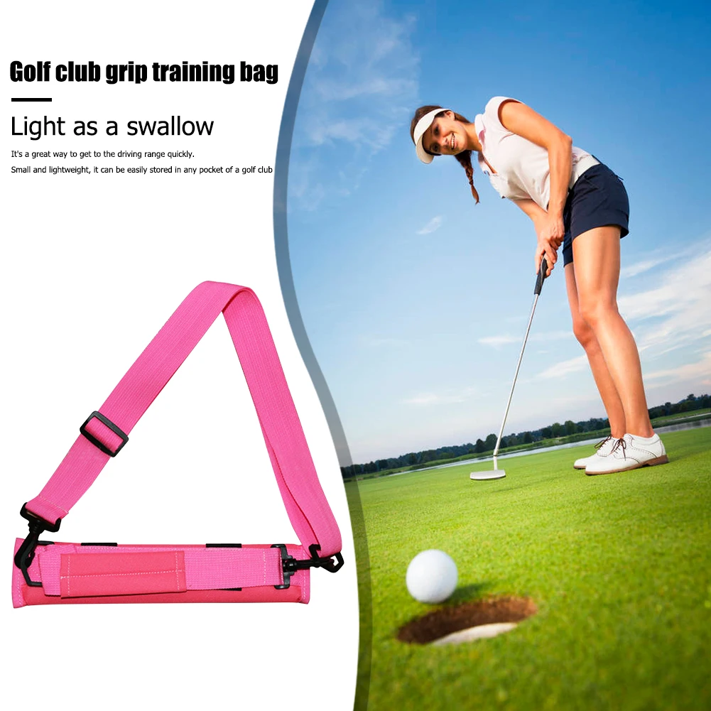 

Golf Club Ball Storage Bag Training Pouch Portable Golfer Stick Shoulder Carrying Container Sport Container Shoulder Accessories