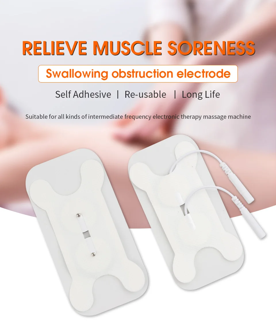 Электрод для проглатывания самоклеящаяся клейкая паста из нетканого геля 2 мм