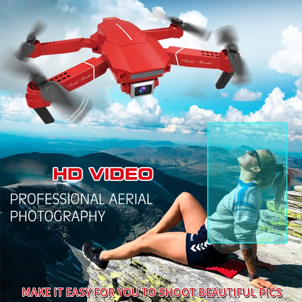 2020 New E98 Mini Drone 4K Professional HD Camera WiFi FPV Drone Quadcopter Drones Flying RC Toys For Boys Teens Child