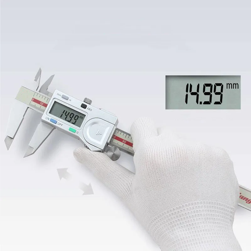 Электронный цифровой штангенциркуль из нержавеющей стали ЖК-дисплей 150 мм